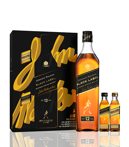 Shop for Johnnie Walker Black Label 12 Years w/ Double Black 50ml