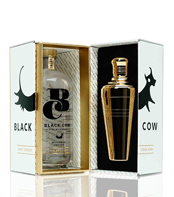 Black Cow Cocktail Shaker Gift Pack