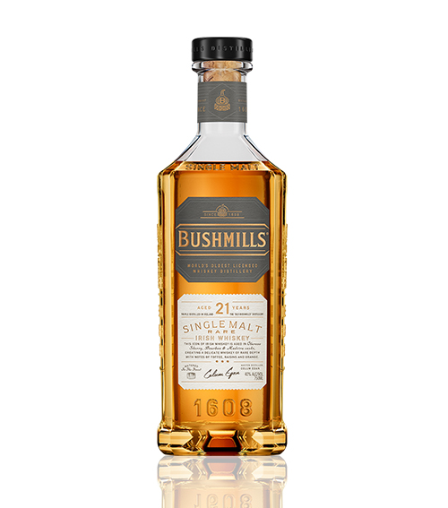 Bushmills 21 Years Single Malt Irish Whiskey
