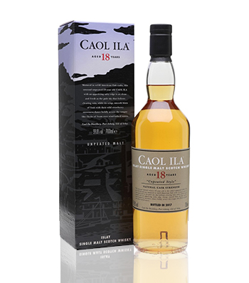 Caol Ila 18 Years Unpeated Bottled 2017