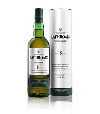 Laphroaig 18 Years Single Malt Whisky (Old bottling)