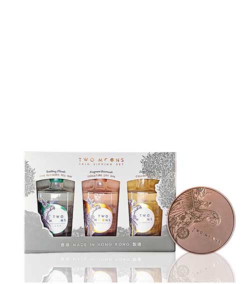 Two Moons Trio Tasting Set + Coaster