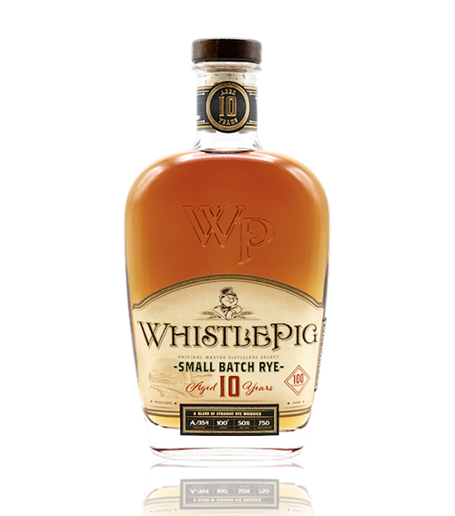 WhistlePig 10 Years Small Batch Straight Rye Whiskey 750ml