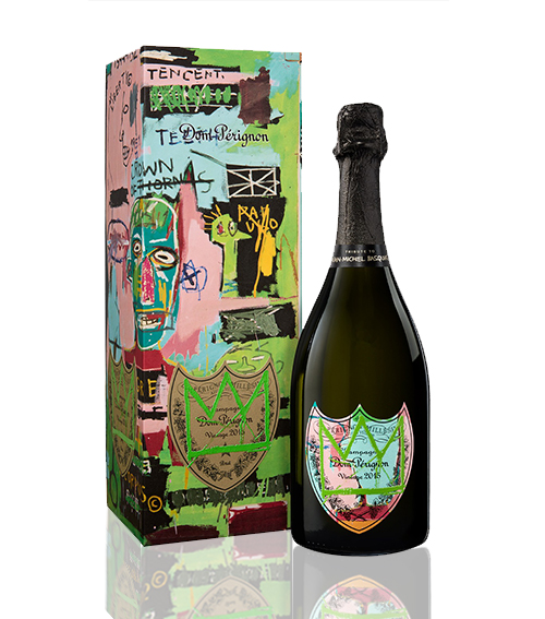 Dom Perignon Brut Vintage 2015 x Jean-Michel Basquiat Limited Edition (Green)
