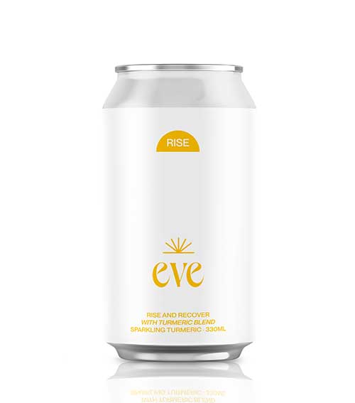 Eve Bliss Rise Sparkling Turmeric 12x330ml