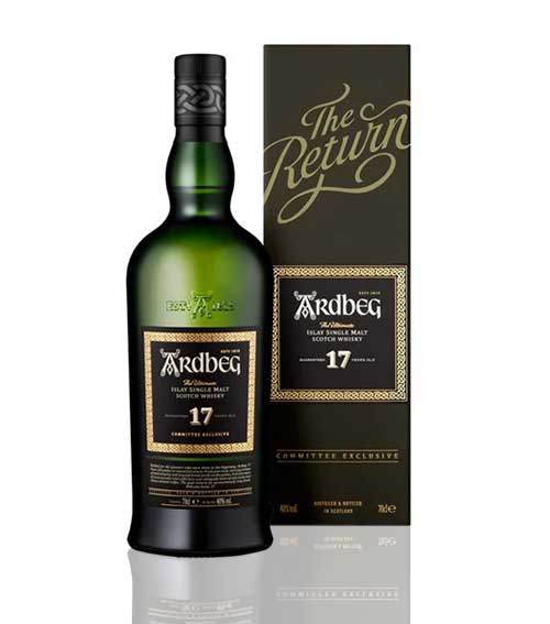 Ardbeg 17 Years Single Malt Whisky