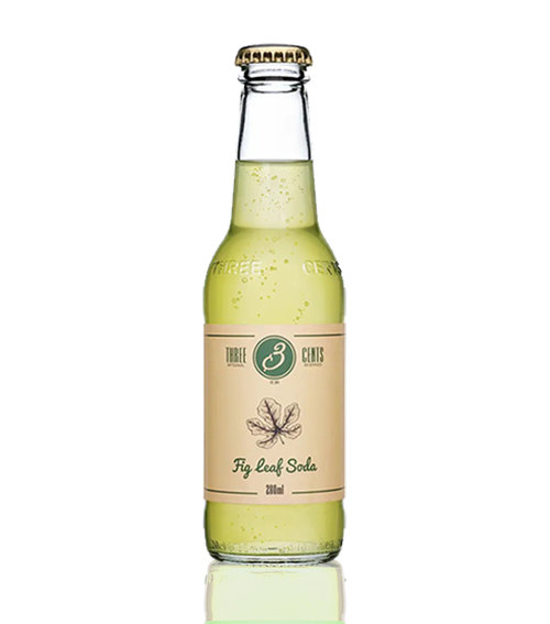 Three Cents Fig Leaf Soda 24x200ml