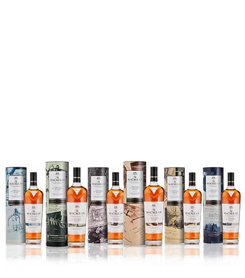 The Macallan James Bond 60th Anniversary Release Decade I-VI