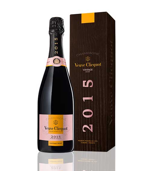 Veuve Clicquot Vintage Rosé Brut 2015 w/Box
