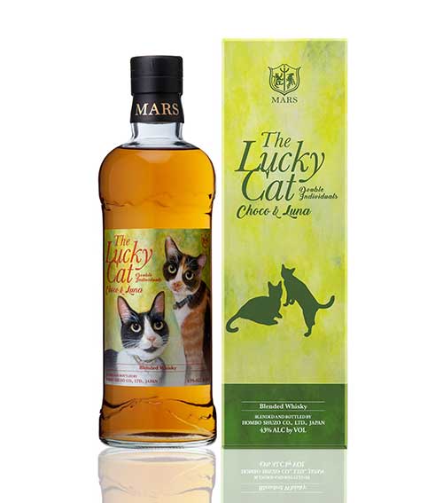 Mars The Lucky Cat Double Individuals "Choco &amp; Luna" Blended Whisky