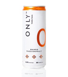 [ONLYMANGOPASSIONFRUIT12] ONLY Vodka Soda - Mango Passionfruit 12x330ml