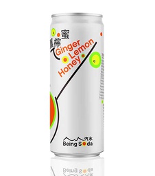 [BSGINERLEMHON24] Being Soda - Ginger Lemon Honey Soda 24x330ml
