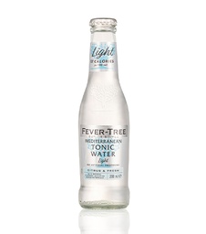 [FTLIGHTMEDITERRANEAN24] Fever Tree Light Mediterranean Tonic Water 24x200ml
