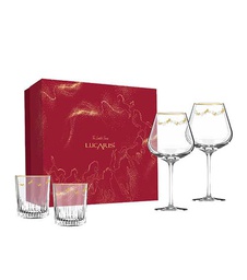 [LUCARISELITE] Lucaris CNY 2026 Year of the Horse Elite Set (2 Burgundy WG 2 Gleam double RG)