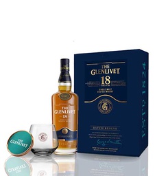 [GLENLIVET18GIFTSET] The Glenlivet 18 Years Single Malt Whisky Gift Set