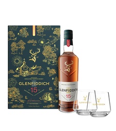 [GLENFIDDICH15GS] Glenfiddich 15 Years Single Malt Whisky Gift Set